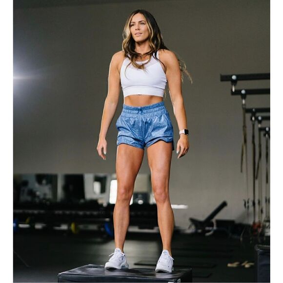 Zyia active Blued Steel Bubbles Hi-rise Bomber Shorts XXL new - Picture 2 of 16